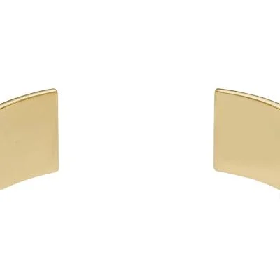 Harlow Linear Texture Gold-Tone Stainless Steel Cuff Bracelet Harlow Linear Texture Gold-Tone Stainless Steel Cuff Bracelet