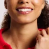Harlow Linear Texture Gold-Tone Stainless Steel Hoop Earrings Harlow Linear Texture Gold-Tone Stainless Steel Hoop Earrings