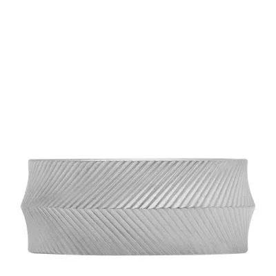 Harlow Linear Texture Stainless Steel Band Ring Harlow Linear Texture Stainless Steel Band Ring