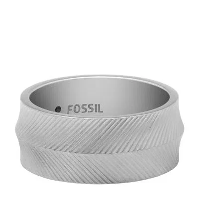 Harlow Linear Texture Stainless Steel Band Ring Harlow Linear Texture Stainless Steel Band Ring