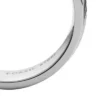 Harlow Linear Texture Stainless Steel Band Ring