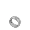 Harlow Linear Texture Stainless Steel Band Ring Harlow Linear Texture Stainless Steel Band Ring