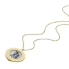Harlow Locket Collection Gold-Tone Stainless Steel Pendant Necklace Harlow Locket Collection Gold-Tone Stainless Steel Pendant Necklace