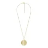 Harlow Locket Collection Gold-Tone Stainless Steel Pendant Necklace Harlow Locket Collection Gold-Tone Stainless Steel Pendant Necklace
