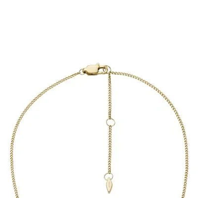 Harlow Locket Collection Gold-Tone Stainless Steel Pendant Necklace Harlow Locket Collection Gold-Tone Stainless Steel Pendant Necklace