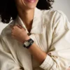 Harlow Three-Hand Black Leather Watch Harlow Three-Hand Black Leather Watch