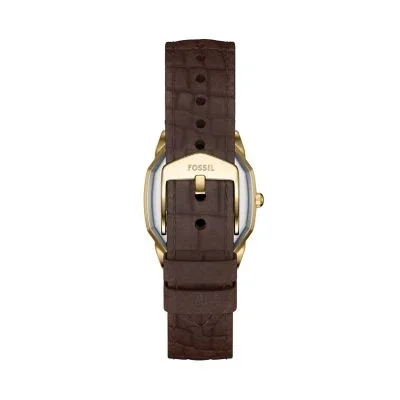 Harlow Three-Hand Brown Croco Leather Watch Harlow Three-Hand Brown Croco Leather Watch