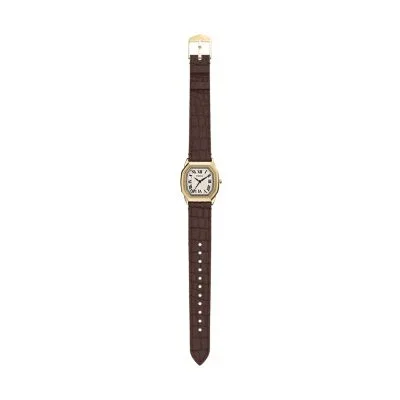 Harlow Three-Hand Brown Croco Leather Watch Harlow Three-Hand Brown Croco Leather Watch