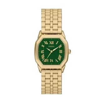 Harlow Three-Hand Gold-Tone Stainless Steel Watch