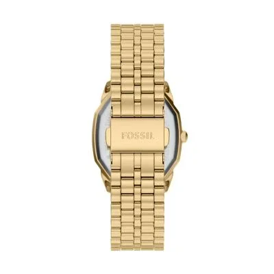 Harlow Three-Hand Gold-Tone Stainless Steel Watch Harlow Three-Hand Gold-Tone Stainless Steel Watch