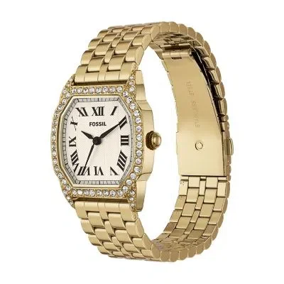 Harlow Three-Hand Gold-Tone Stainless Steel Watch Harlow Three-Hand Gold-Tone Stainless Steel Watch