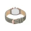 Harlow Three-Hand Gray Croco Leather Watch Harlow Three-Hand Gray Croco Leather Watch