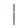 Harlow Three-Hand Gray Croco Leather Watch Harlow Three-Hand Gray Croco Leather Watch