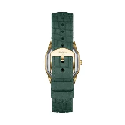 Harlow Three-Hand Green Croco Leather Watch Harlow Three-Hand Green Croco Leather Watch