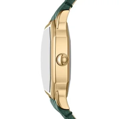 Harlow Three-Hand Green Croco Leather Watch Harlow Three-Hand Green Croco Leather Watch