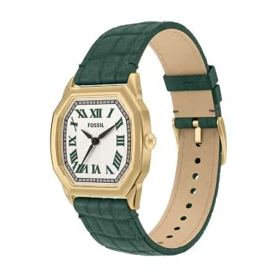 Harlow Three-Hand Green Croco Leather Watch Harlow Three-Hand Green Croco Leather Watch
