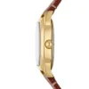 Harlow Three-Hand Medium Brown Leather Watch Harlow Three-Hand Medium Brown Leather Watch