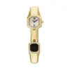Harlow Two-Hand Gold-Tone Stainless Steel Watch Bangle Harlow Two-Hand Gold-Tone Stainless Steel Watch Bangle