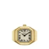Harlow Watch Ring Two-Hand Gold-Tone Stainless Steel Watch Harlow Watch Ring Two-Hand Gold-Tone Stainless Steel Watch