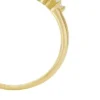 Hazel Classic Glitz Gold-Tone Brass Band Ring Hazel Classic Glitz Gold-Tone Brass Band Ring
