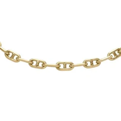 Heritage Crest Mother-of-Pearl Gold-Tone Brass Chain Bracelet Heritage Crest Mother-of-Pearl Gold-Tone Brass Chain Bracelet