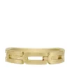 Heritage D-Link Chain Gold-Tone Stainless Steel Band Ring Heritage D-Link Chain Gold-Tone Stainless Steel Band Ring