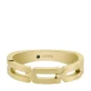 Heritage D-Link Chain Gold-Tone Stainless Steel Band Ring Heritage D-Link Chain Gold-Tone Stainless Steel Band Ring