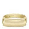 Heritage D-Link Glitz Gold-Tone Stainless Steel Signet Ring