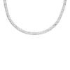 Heritage D-Link Glitz Stainless Steel Chain Tennis Necklace Heritage D-Link Glitz Stainless Steel Chain Tennis Necklace