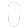 Heritage D-Link Glitz Stainless Steel Chain Tennis Necklace Heritage D-Link Glitz Stainless Steel Chain Tennis Necklace
