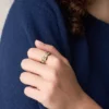 Heritage D-Link Glitz Two-Tone Stainless Steel Band Ring Heritage D-Link Glitz Two-Tone Stainless Steel Band Ring