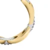 Heritage D-Link Glitz Two-Tone Stainless Steel Band Ring Heritage D-Link Glitz Two-Tone Stainless Steel Band Ring