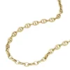Heritage D-Link Gold-Tone Stainless Steel Anchor Chain Necklace Heritage D-Link Gold-Tone Stainless Steel Anchor Chain Necklace