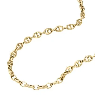 Heritage D-Link Gold-Tone Stainless Steel Anchor Chain Necklace Heritage D-Link Gold-Tone Stainless Steel Anchor Chain Necklace