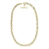Heritage D-Link Gold-Tone Stainless Steel Anchor Chain Necklace Heritage D-Link Gold-Tone Stainless Steel Anchor Chain Necklace