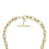 Heritage D-Link Gold-Tone Stainless Steel Anchor Chain Necklace Heritage D-Link Gold-Tone Stainless Steel Anchor Chain Necklace