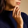 Heritage D-Link Gold-Tone Stainless Steel Band Ring Heritage D-Link Gold-Tone Stainless Steel Band Ring