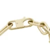 Heritage D-Link Gold-Tone Stainless Steel Chain Bracelet Heritage D-Link Gold-Tone Stainless Steel Chain Bracelet