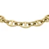 Heritage D-Link Gold-Tone Stainless Steel Chain Bracelet Heritage D-Link Gold-Tone Stainless Steel Chain Bracelet