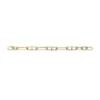 Heritage D-Link Gold-Tone Stainless Steel Chain Bracelet Heritage D-Link Gold-Tone Stainless Steel Chain Bracelet