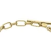 Heritage D-Link Gold-Tone Stainless Steel Chain Bracelet Heritage D-Link Gold-Tone Stainless Steel Chain Bracelet