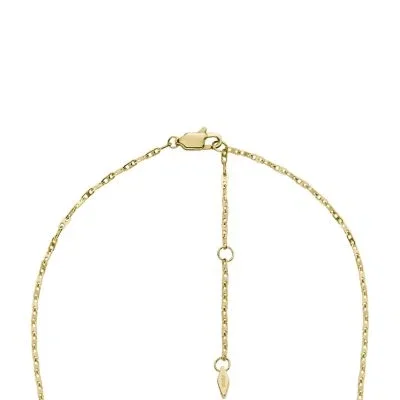 Heritage D-Link Gold-Tone Stainless Steel Chain Necklace Heritage D-Link Gold-Tone Stainless Steel Chain Necklace