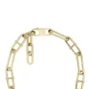 Heritage D-Link Gold-Tone Stainless Steel Chain Necklace Heritage D-Link Gold-Tone Stainless Steel Chain Necklace
