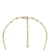 Heritage D-Link Gold-Tone Stainless Steel Y-Neck Necklace Heritage D-Link Gold-Tone Stainless Steel Y-Neck Necklace