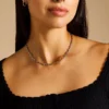 Heritage D-Link Silver-Tone Brass Chain Necklace Heritage D-Link Silver-Tone Brass Chain Necklace