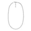 Heritage D-Link Silver-Tone Brass Chain Necklace Heritage D-Link Silver-Tone Brass Chain Necklace