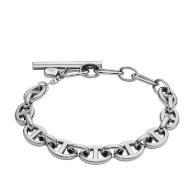 Heritage D-Link Stainless Steel Chain Bracelet Heritage D-Link Stainless Steel Chain Bracelet