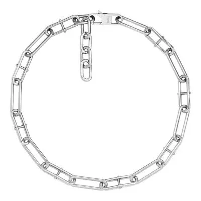 Heritage D-Link Stainless Steel Chain Necklace Heritage D-Link Stainless Steel Chain Necklace