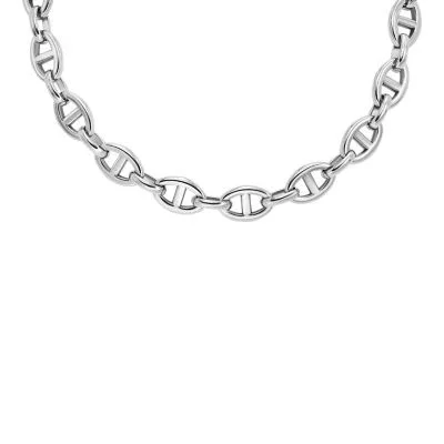 Heritage D-Link Stainless Steel Chain Necklace Heritage D-Link Stainless Steel Chain Necklace