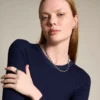 Heritage D-Link Stainless Steel Chain Necklace Heritage D-Link Stainless Steel Chain Necklace